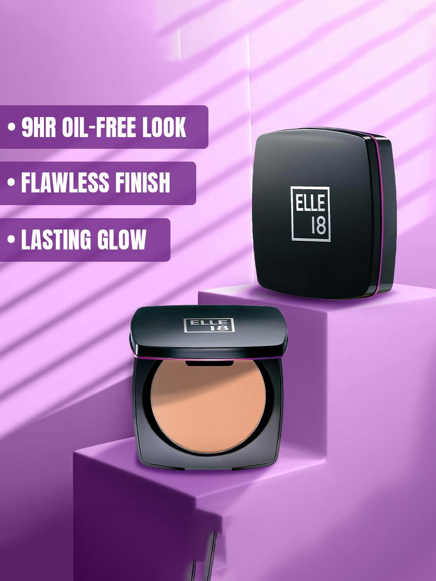 Glam21 HD Oil Control Compact Powder 03 Chestnut - 20 gm