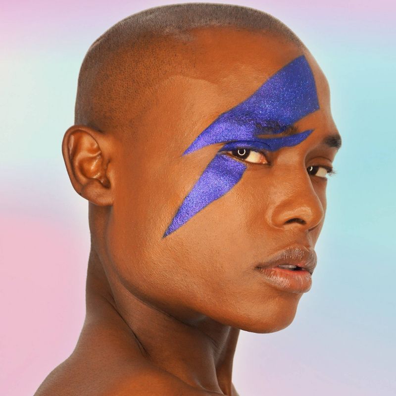 Lightning Bolt Makeup Stencil Halloween Costume Makeup