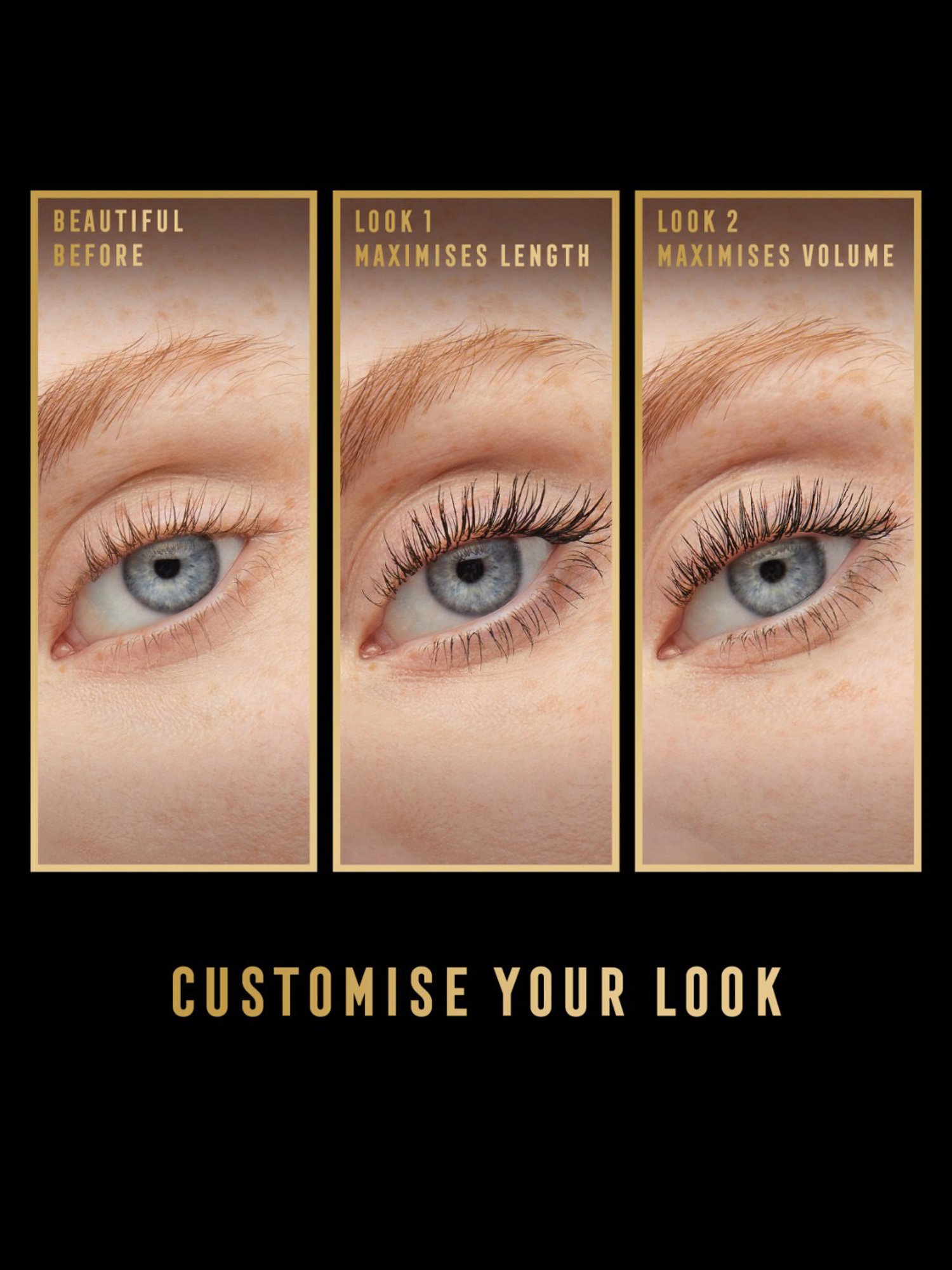 Max Factor Masterpiece 2 IN 1 Lash Wow Mascara 01 Black - 7 ml