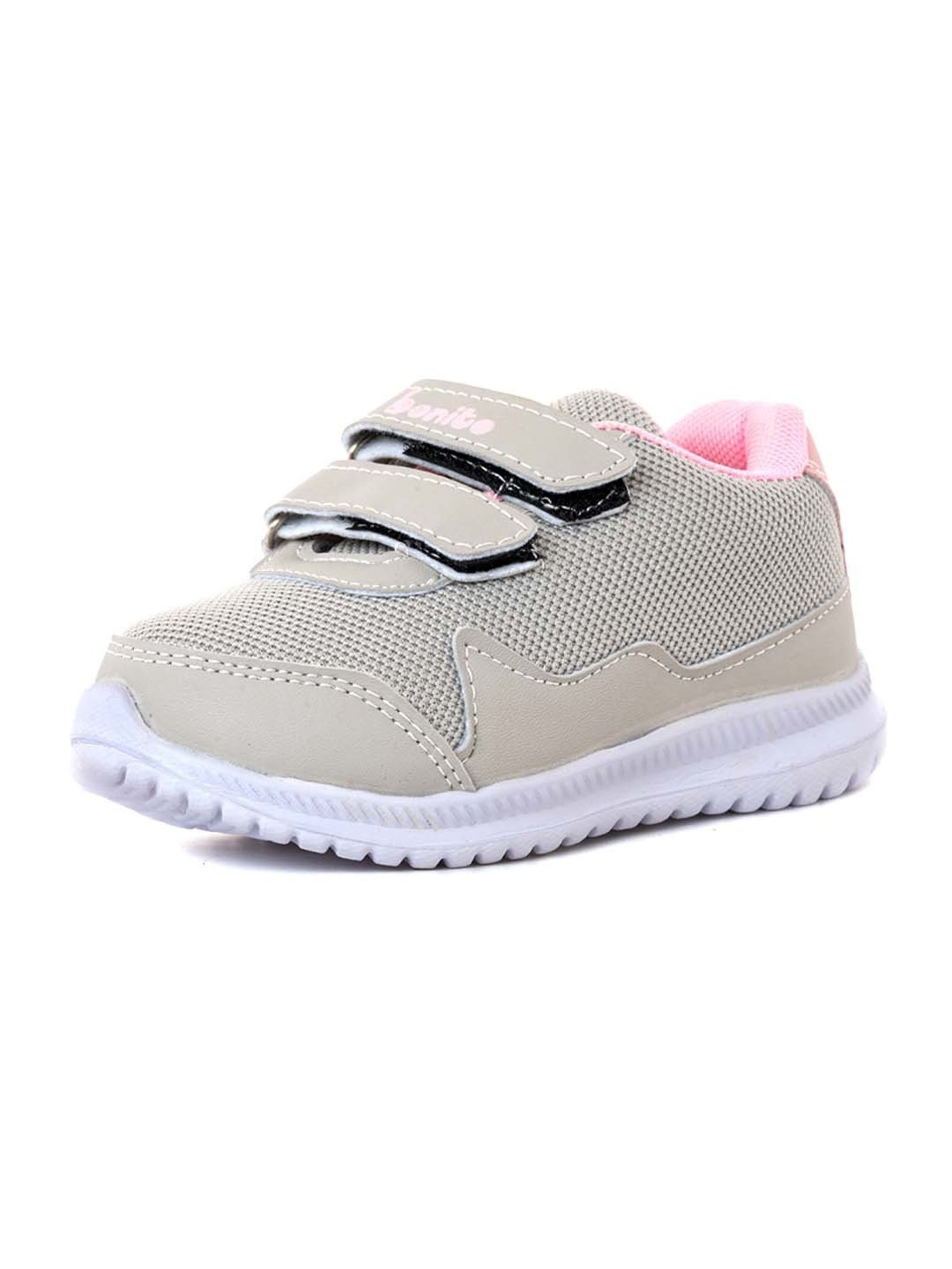 Khadim Kids Grey Walking Shoes