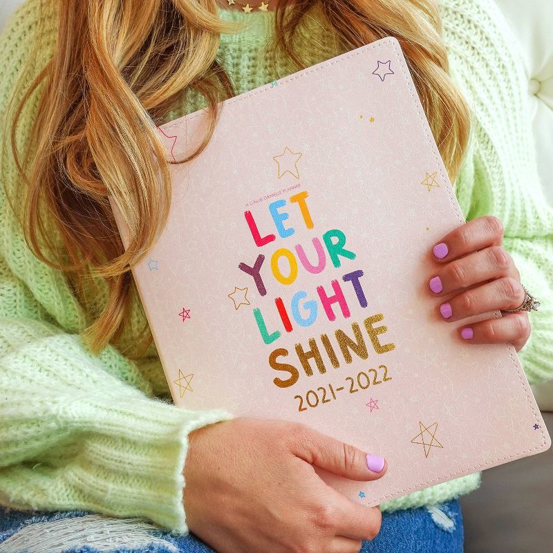 2021-22 Academic Planner Let Your Light Shine - Callie Danielle