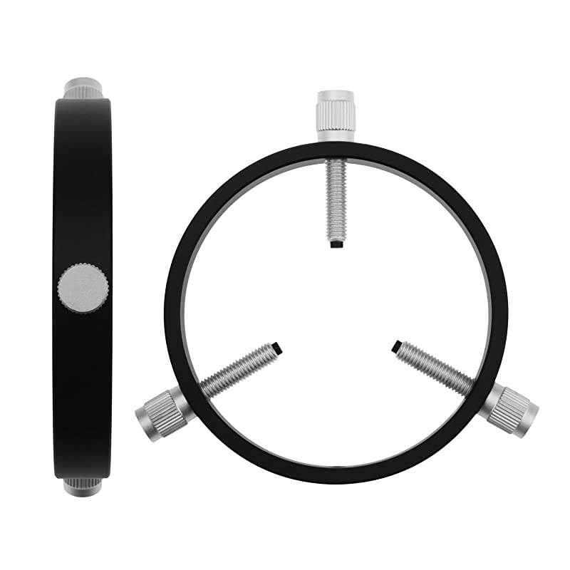 Adjustable Guiding Scope Rings 105 mm Inside Diameter Pair for Telescope Tube Diameter or Finders 50 to 103mm
