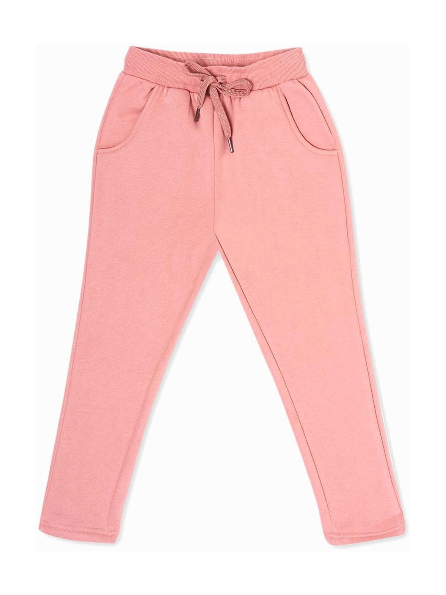 Sweet Dreams Kids Peach Printed Full Sleeves T-Shirt Set