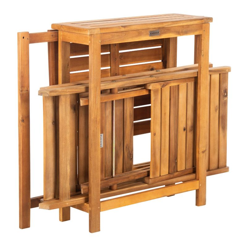 3pc Ludwig Folding Bistro Set - Royal Garden