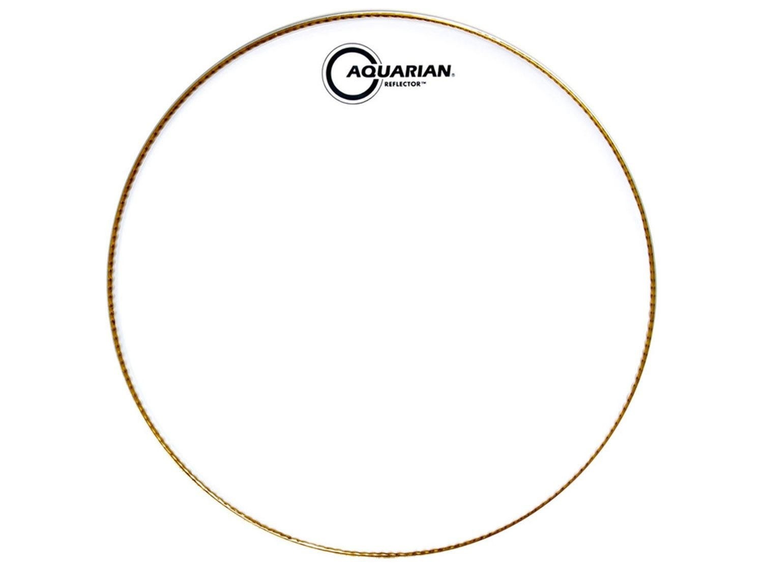 Aquarian Ice White Reflector Drum Head 12 in.