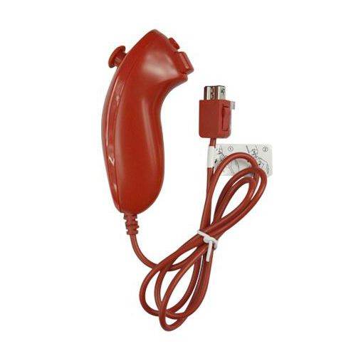 Motion Based Wired Nunchuck Controller for Nintendo Wii Console Video Game