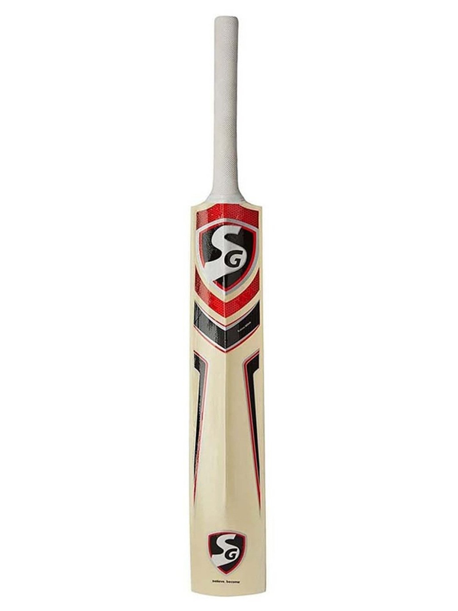 SG Beige Max Cover Kashmir Willow Cricket Bat (Size-3)