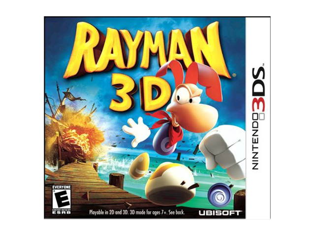 Rayman 3D Nintendo 3DS Game
