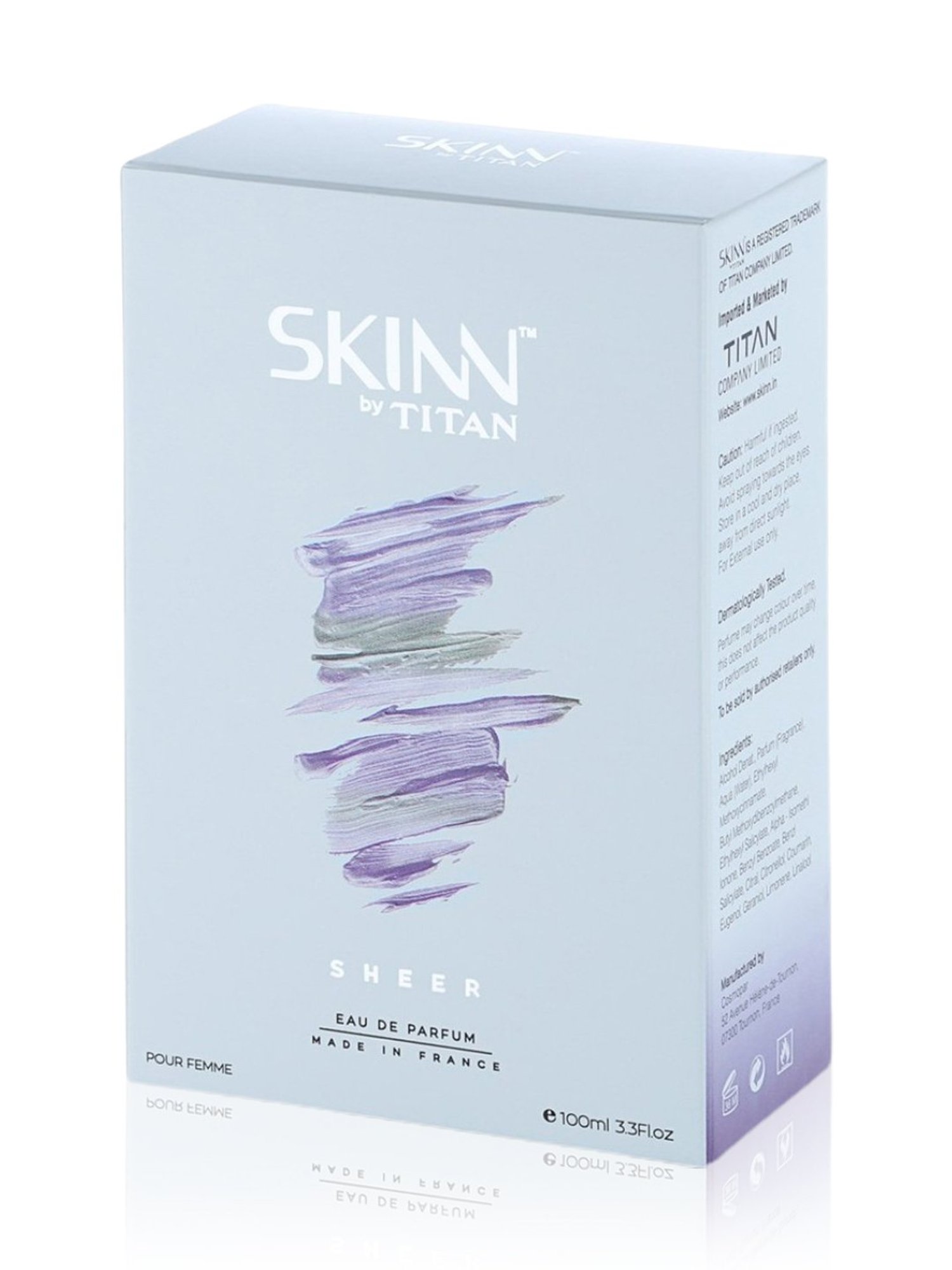 Skinn by Titan Sheer Eau de Parfum - 100 ml