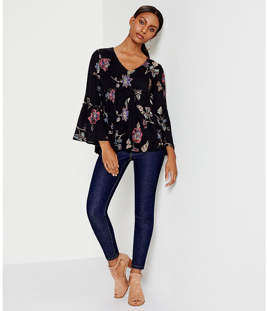 Karen Kane Dark Rinse Jeggings