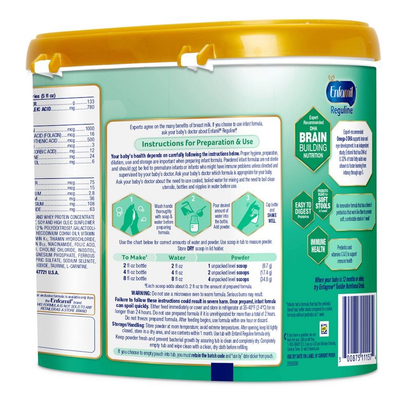 Enfamil Reguline Powder Formula - 19.5oz