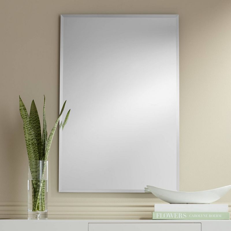 Noble Park Brix 24" x 36" Frameless Rectangle Vanity Wall Mirror