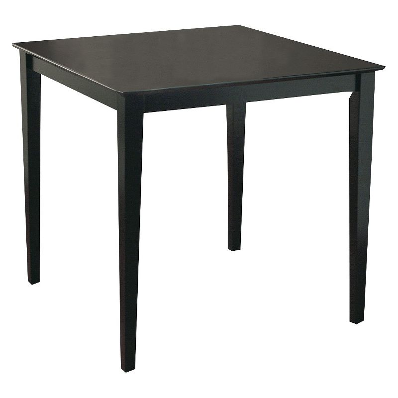 Counter Height Table Wood/Black - Buylateral