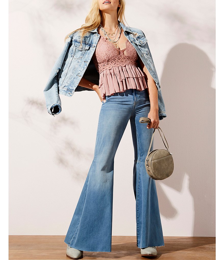 Free People Rumors Denim Jacket