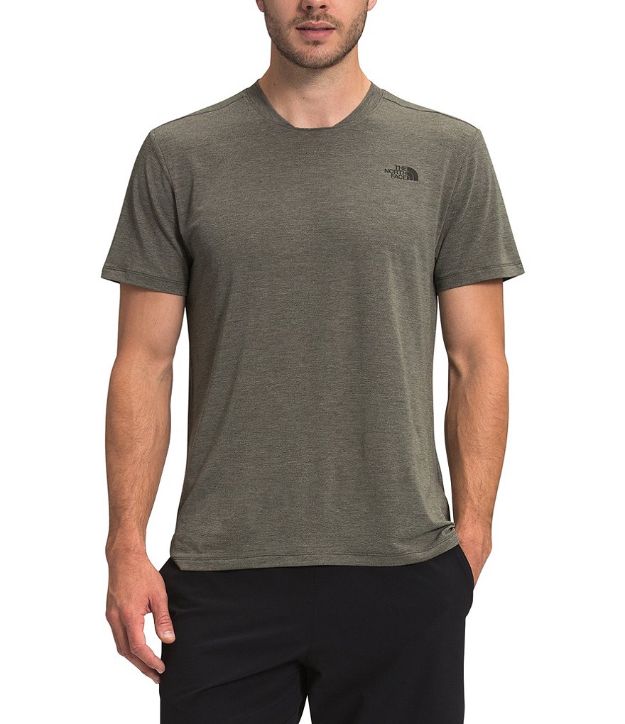 Short Sleeve Camper Print Sportshirt