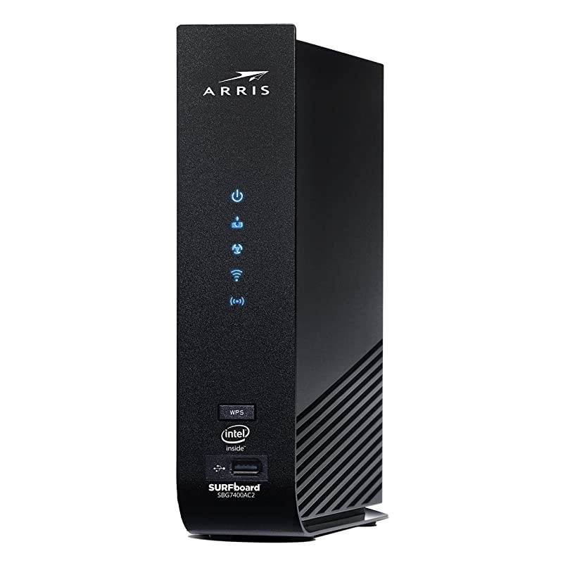SURFboard SBG7400AC2 DOCSIS 3.0 Cable Modem & AC2350 Dual-Band Wi-Fi Router, Approved for Cox, Spectrum, Xfinity & others (black)