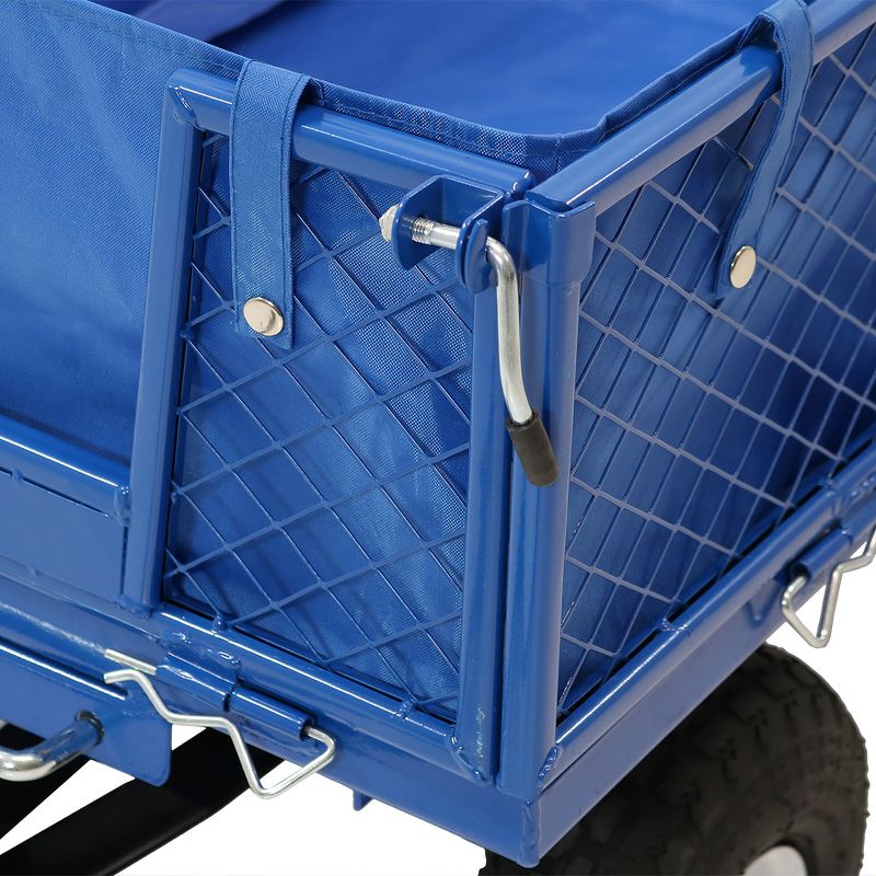 Gorilla Carts Steel Utility Garden Cart with Removable Sides Capacity