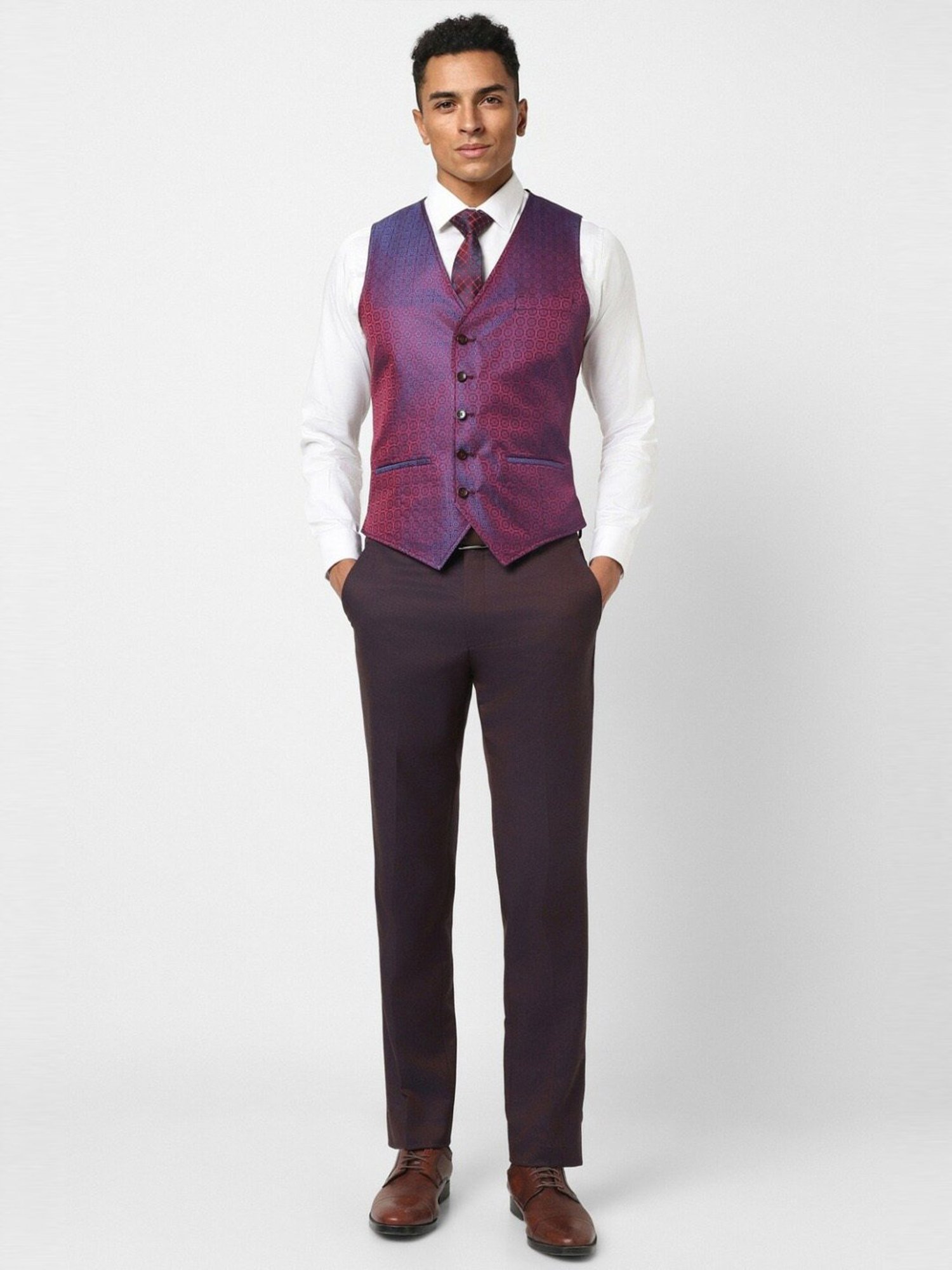 Parx Black Regular Fit Two Piece Suit