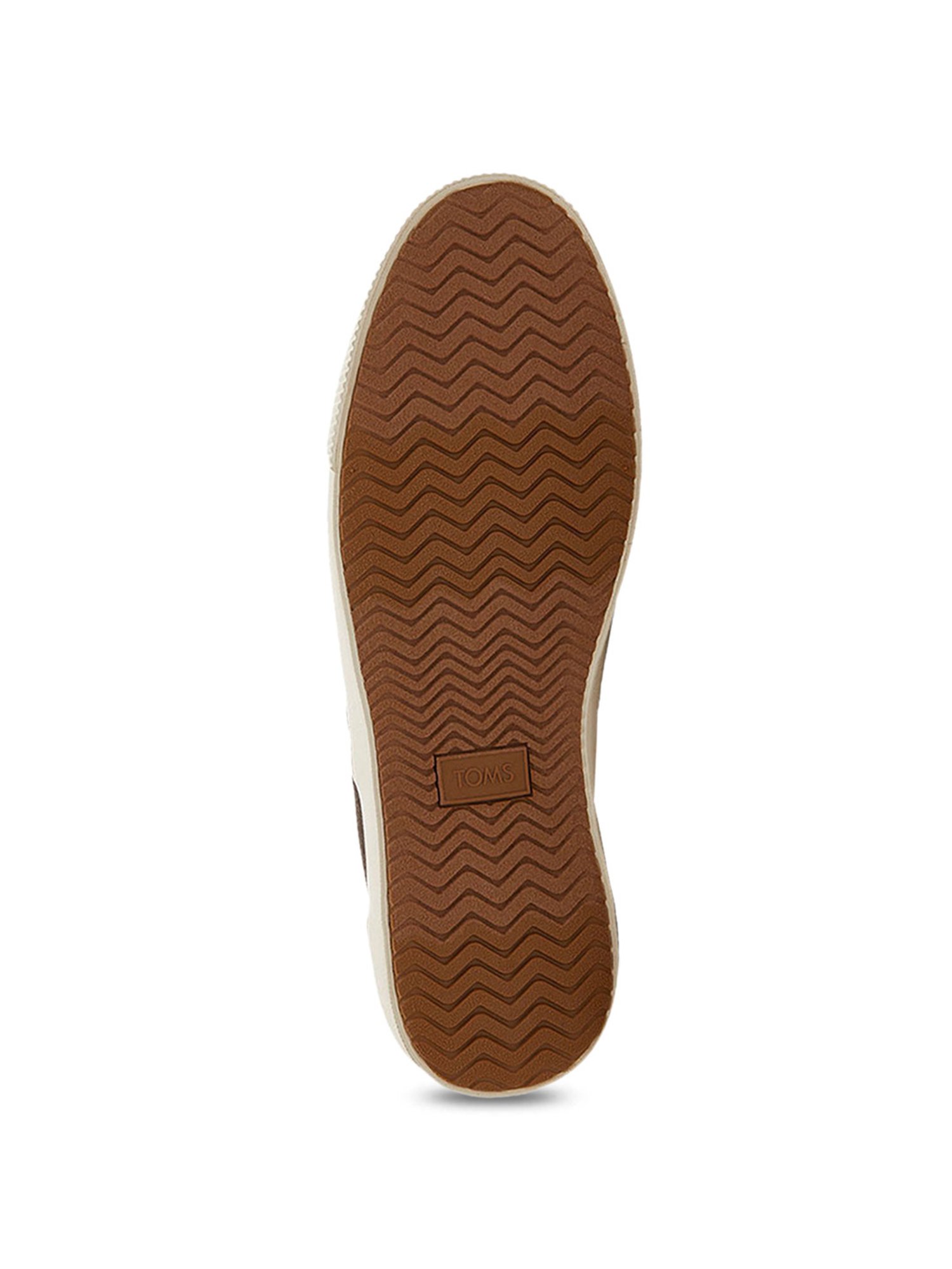 TOMS Men's Baja Dark Brown Plimsolls