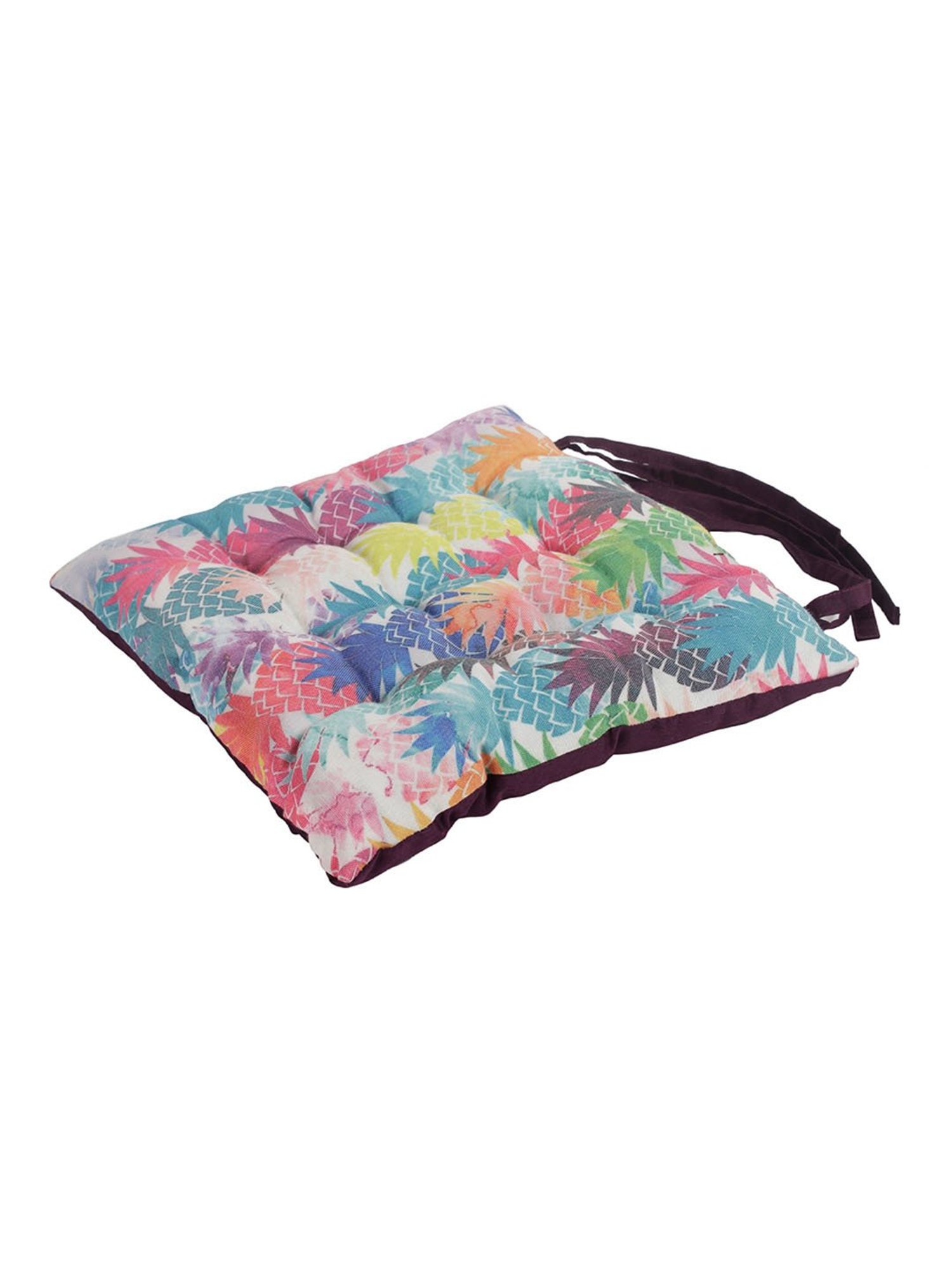 Romee Multi Polyester Printed Chair Pads