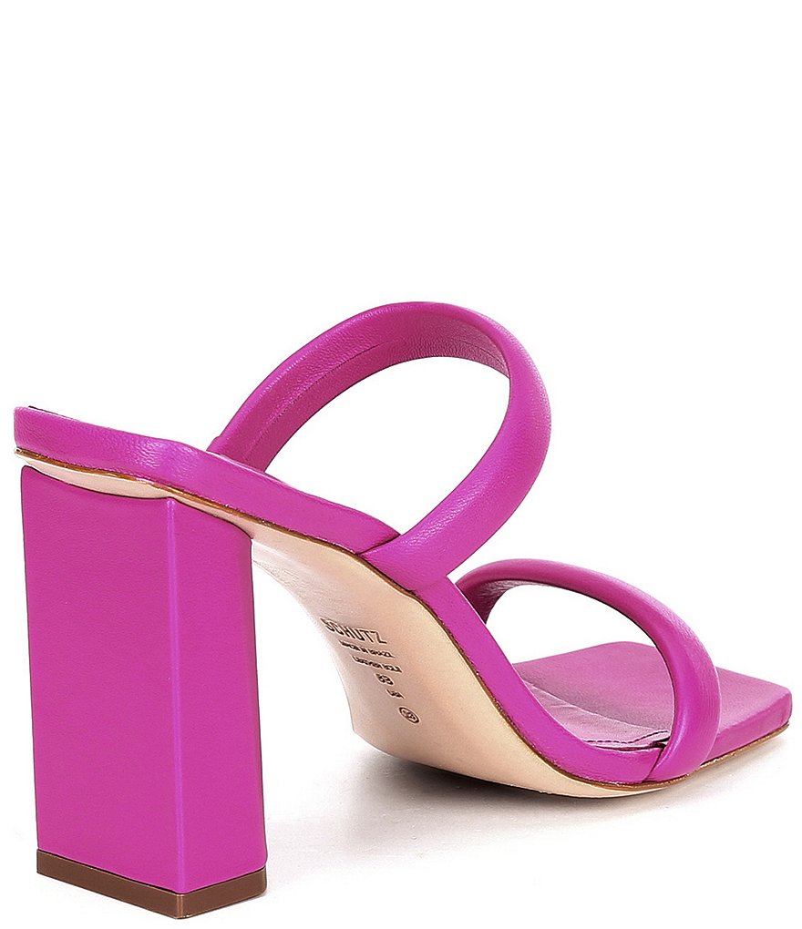 Schutz Ully Leather Slip-On Sandals