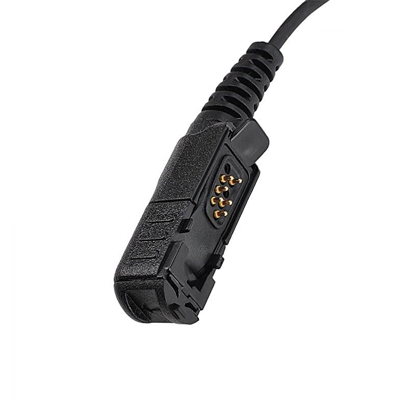 XPR3500e Earpiece Headset G Shape with Mic Compatible with Motorola XPR3300 XPR3300e XPR3500 Walkie Talkie