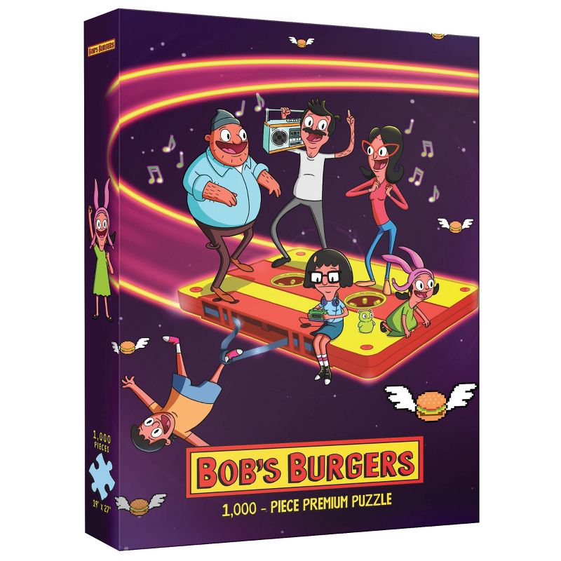 USAopoly Bob's Burger's: Belchers in Space Jigsaw Puzzle - 1000pc