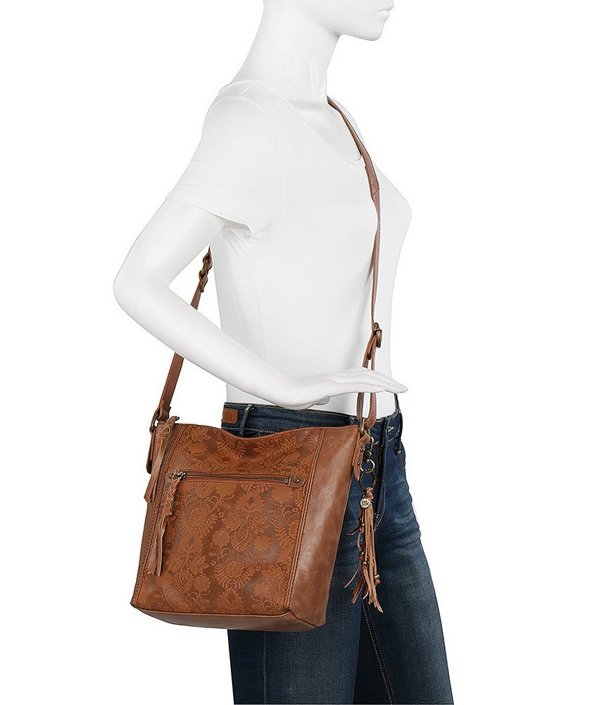 The Sak Collective Ashland Zip Top Crossbody Bag