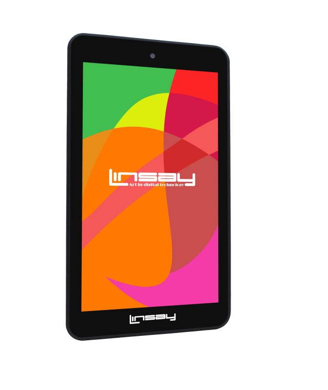 LINSAY&reg; 7"  Quad Core Tablet 2GB Ram 16GB Storage Android 10 Dual Camera