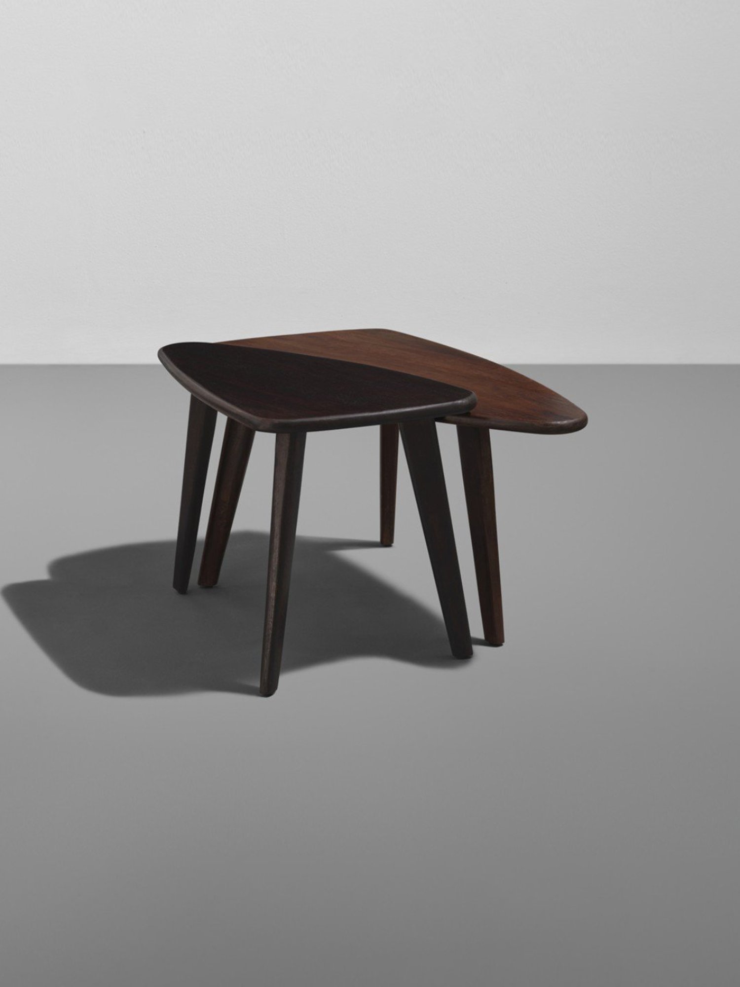 Sleepyhead Twosome Brown Mango Wood Nesting Table