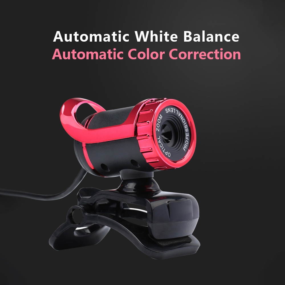 Desktop Webcam USB 2.0 Web Cam Laptop camera Built-in Sound-absorbing Microphone Video Call Webcam for PC Laptop Silver