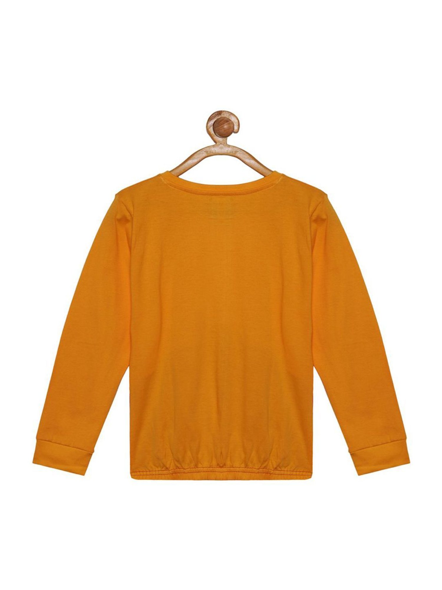 Mothercare Kids White & Yellow Cotton Printed Top Set