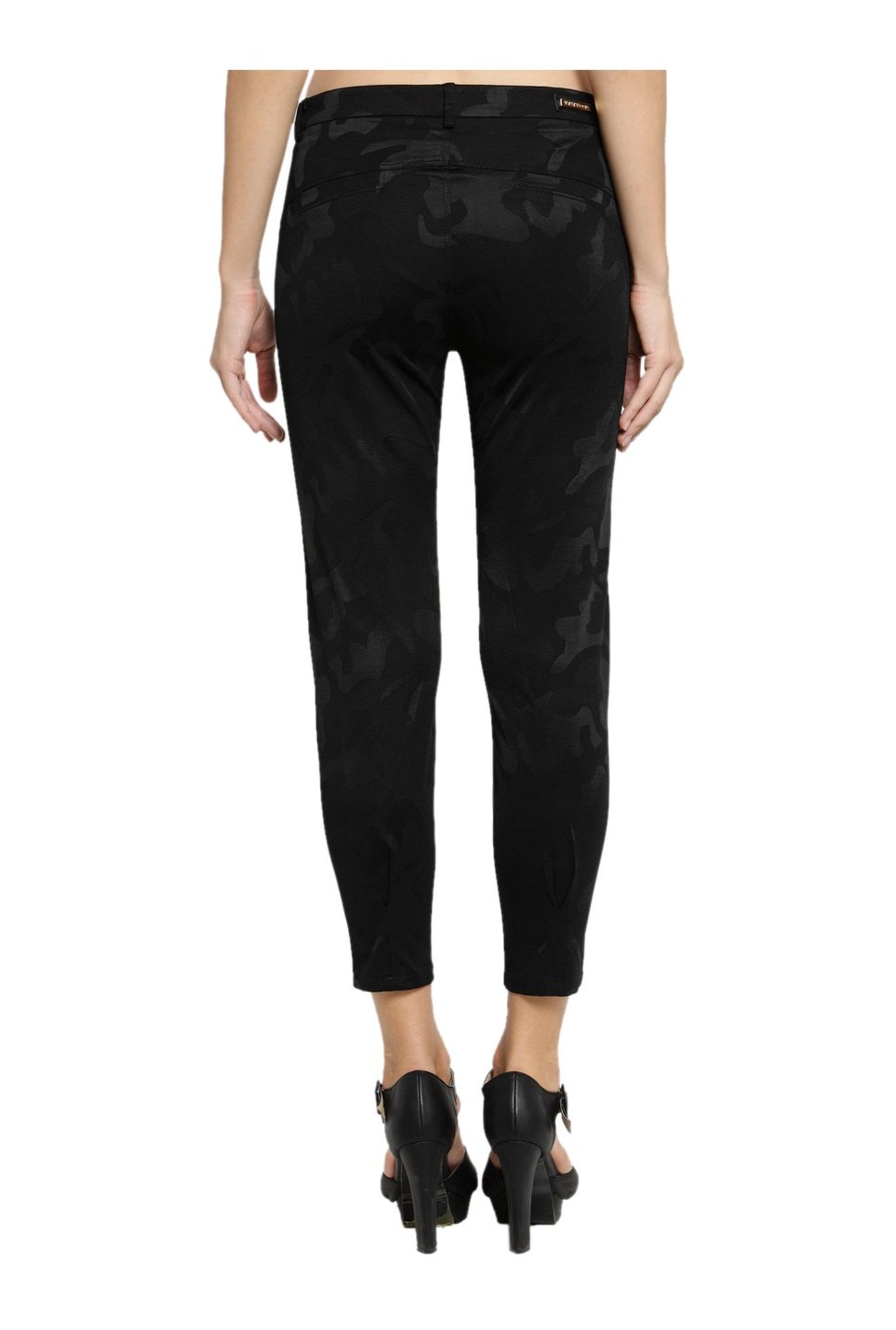 Westwood Black Camo Print Jeggings