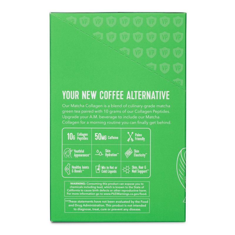 Vital Proteins Matcha Collagen Original Stick Pack Box - 14ct