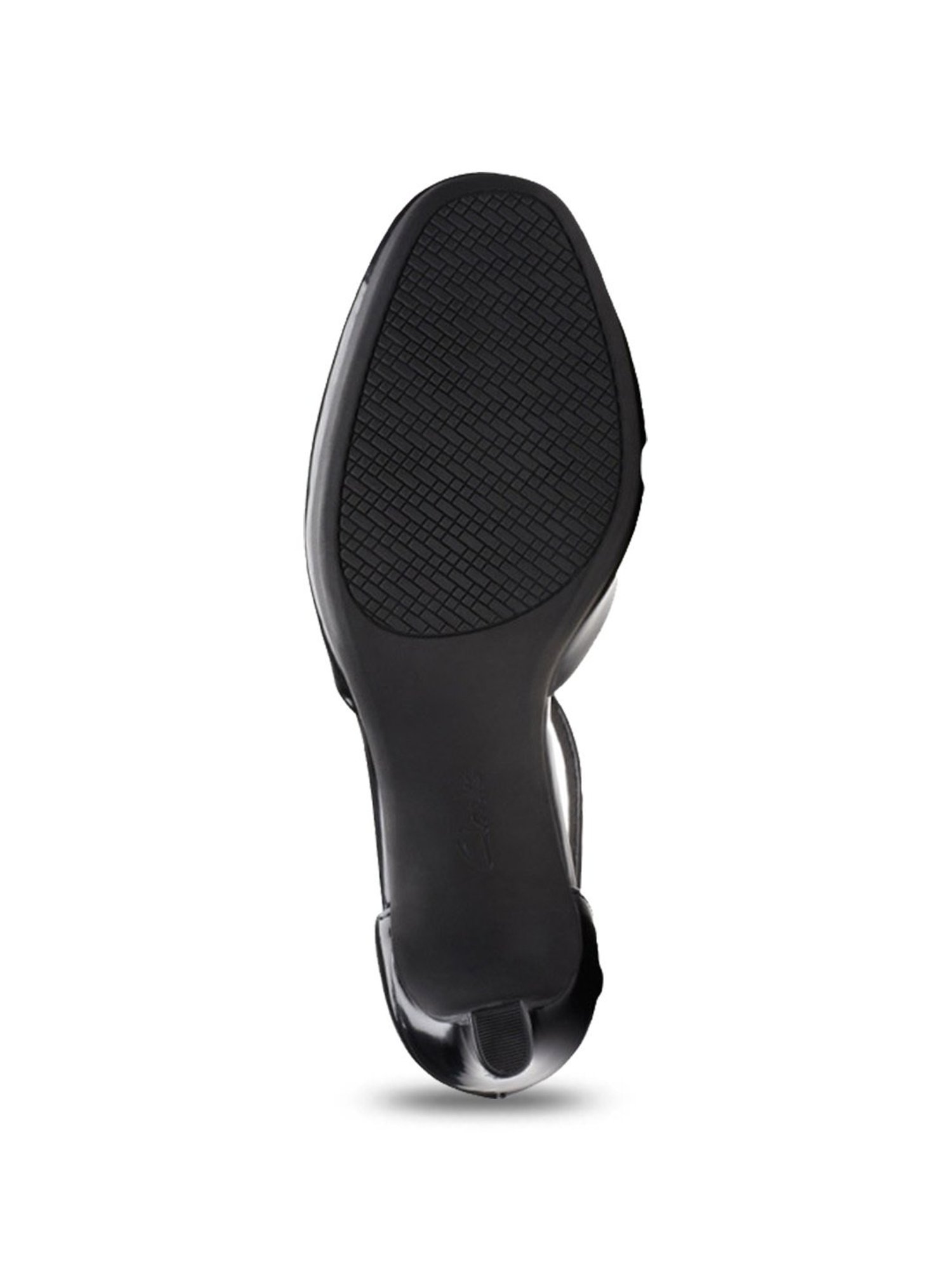 Clarks Women's Ambyr2 Cove Black Ankle Strap Stilettos