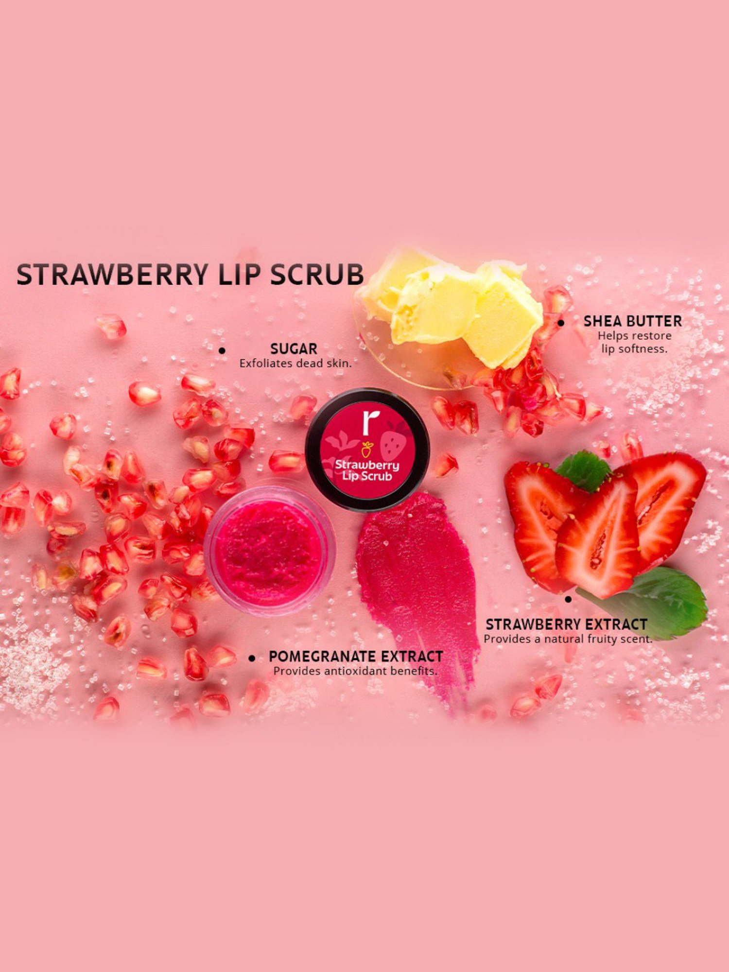 Barry M Mango Lip Scrub - 25 gm