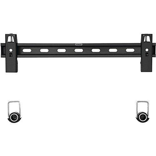 stanley tv wall mount  super slim design fixed mount for large flat panel television tls200s