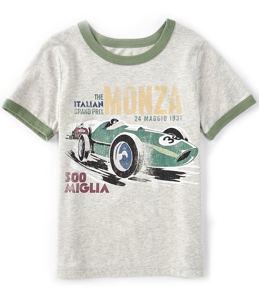 Peek Little/Big Boys 2T-12 Short-Sleeve Monza Race Tee