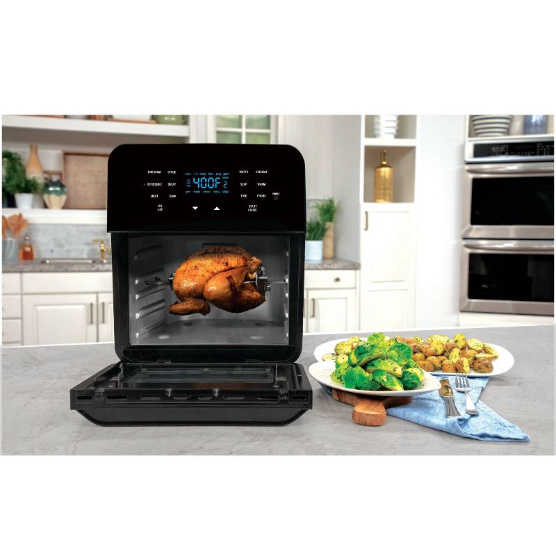 NuWave Brio 14qt Digital Air Fryer - Black