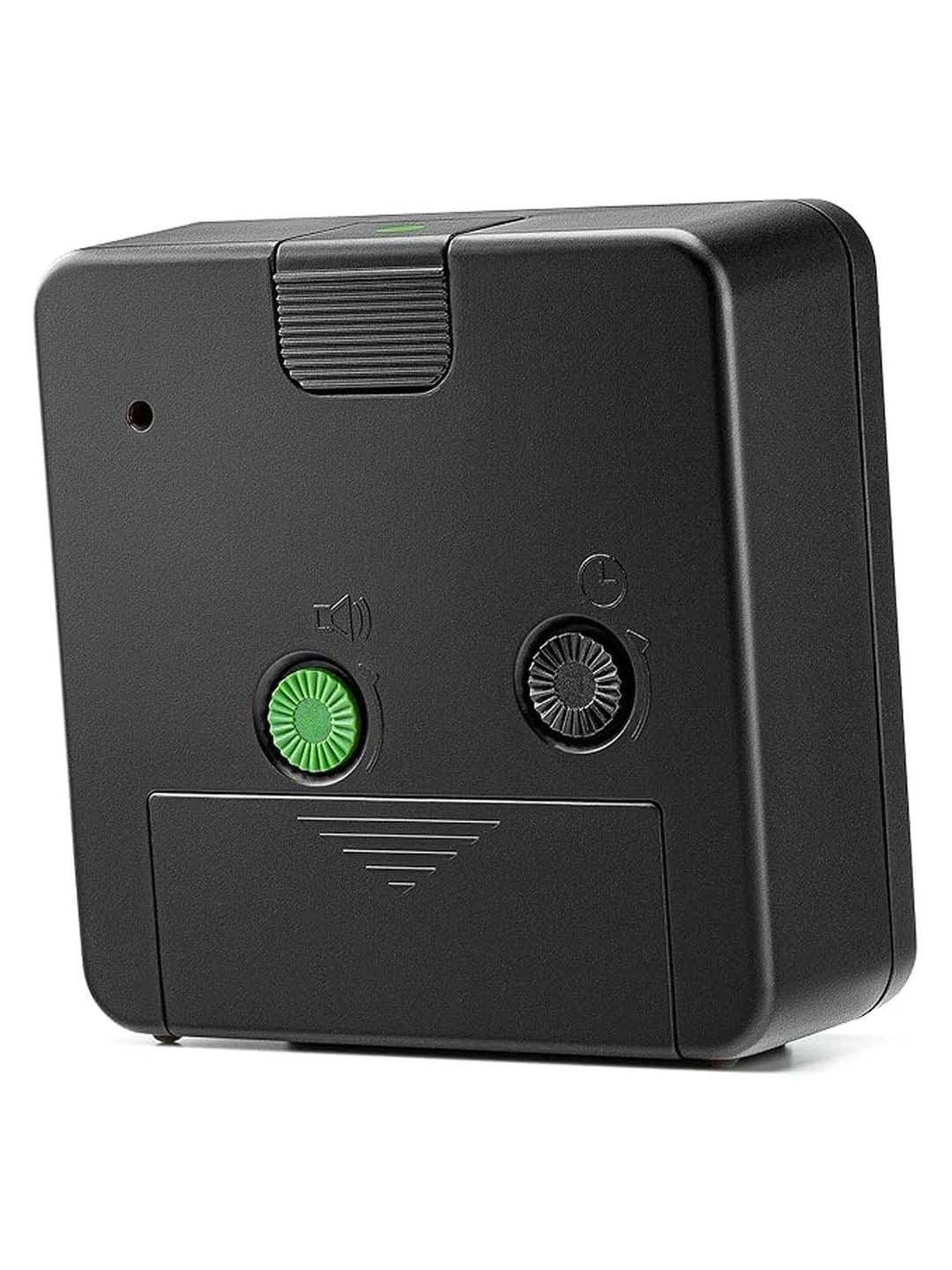 Braun Black Classic Travel Analog Alarm Clock