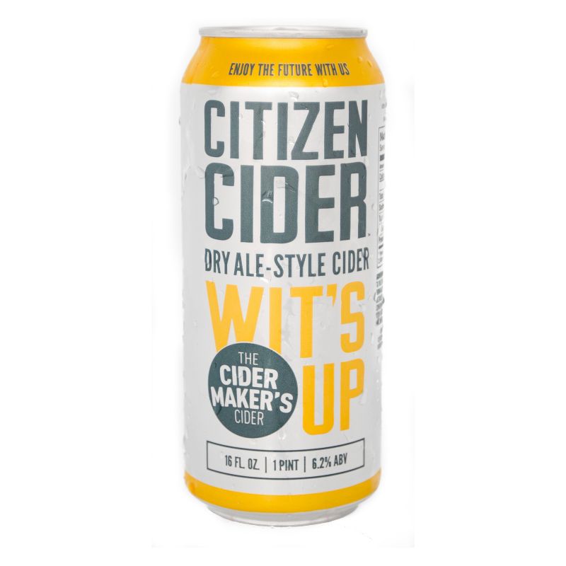 Citizen Wit's Up Hard Cider - 4pk/16 fl oz Cans