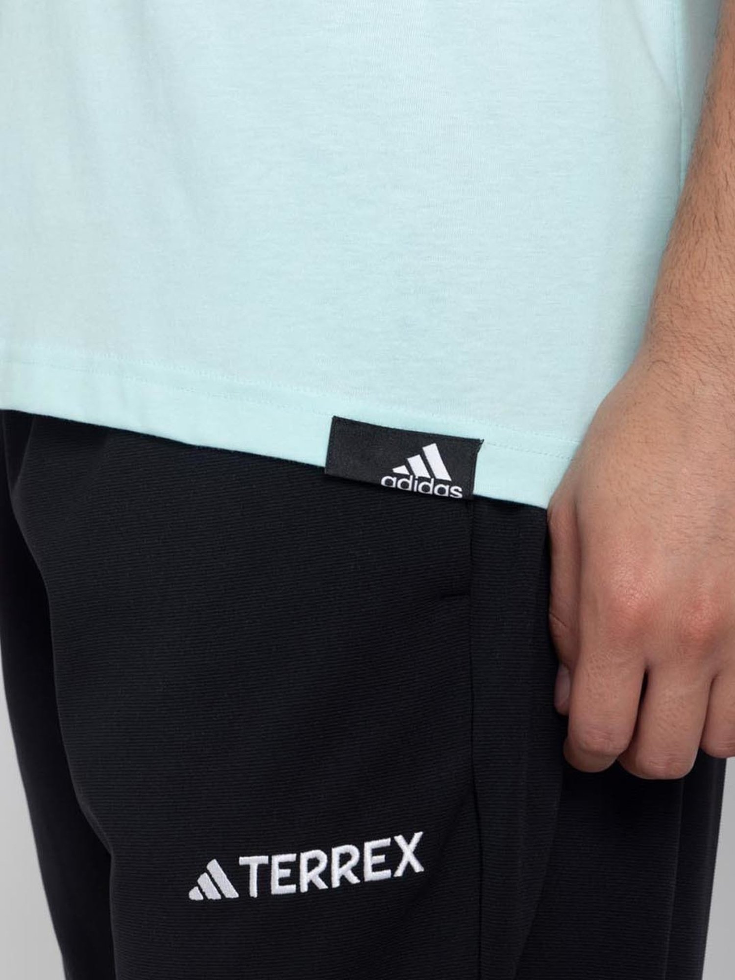 Adidas Green Regular Fit Printed T-Shirt