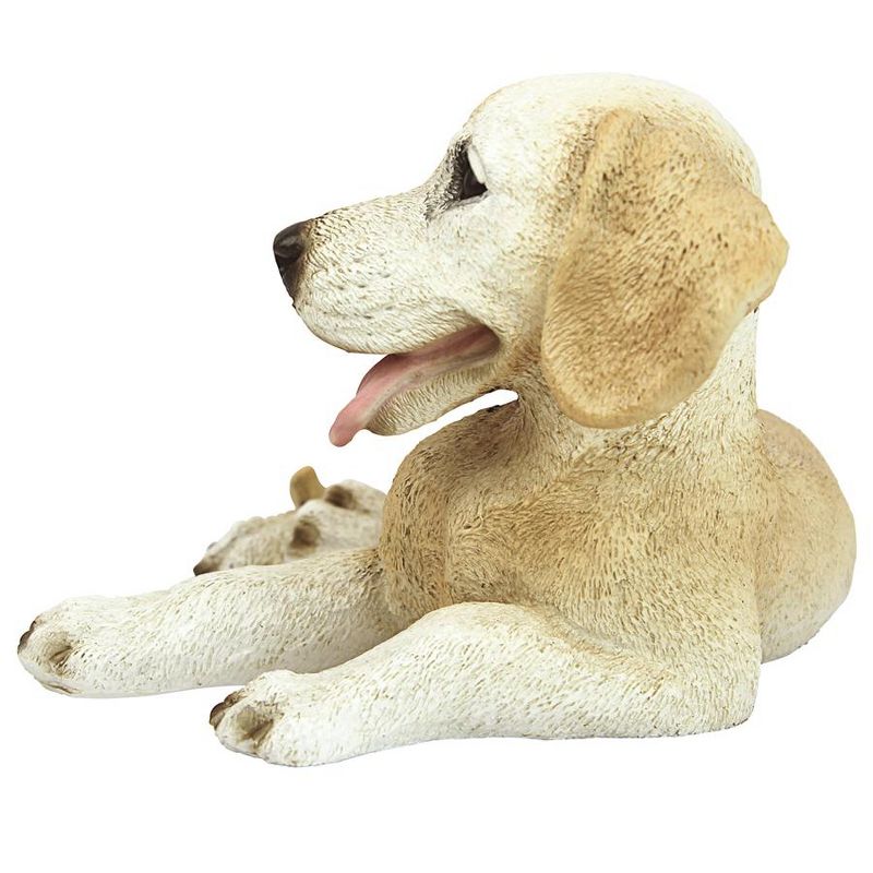 Design Toscano Yellow Labrador Puppy Dog Statue - Yellow