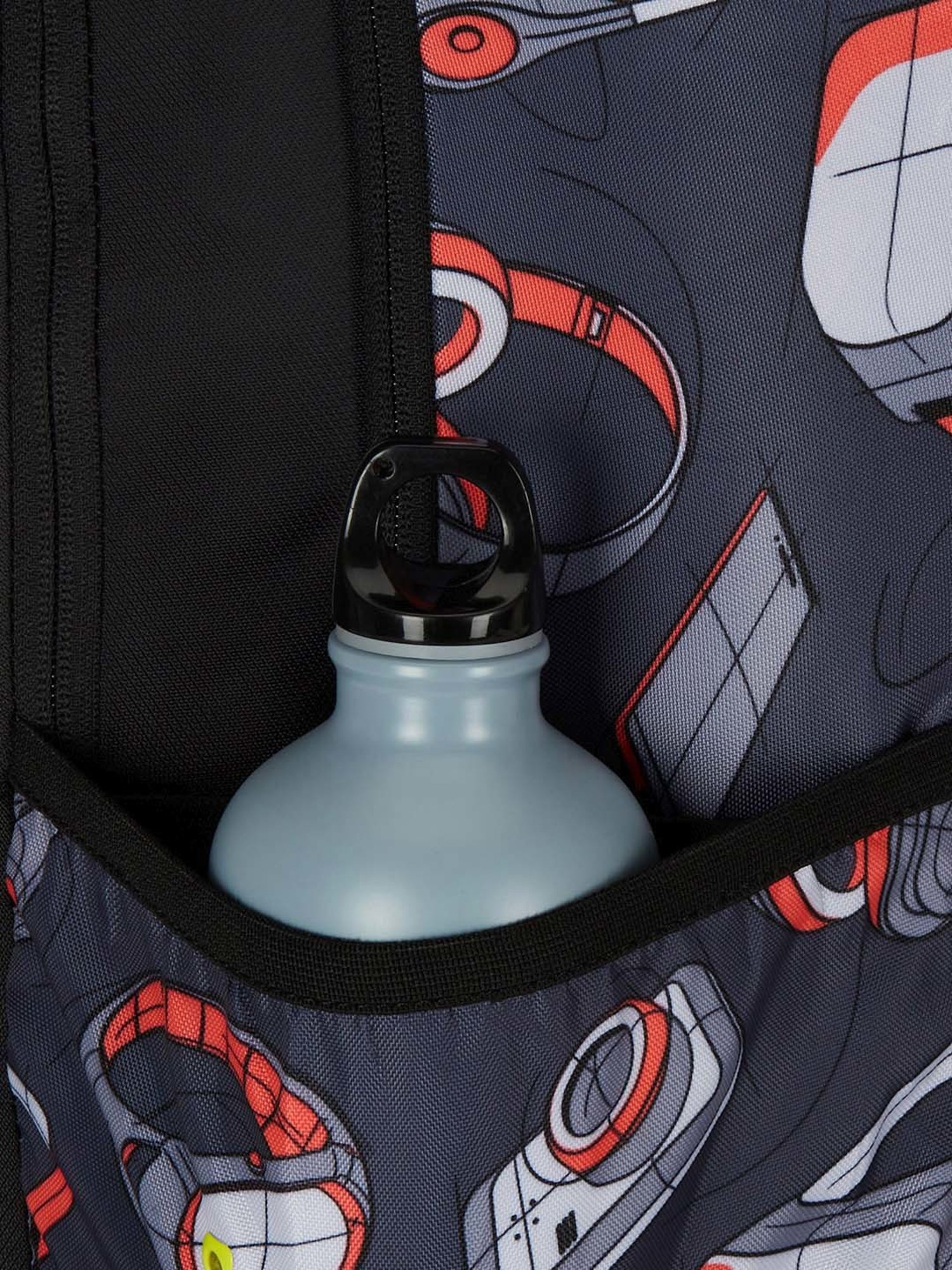 Wiki 37 Ltrs Black Medium Backpack