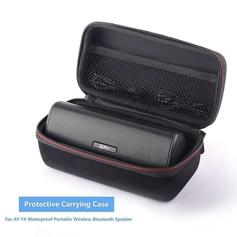 Portable Outdoor Bluetooth Speakers Waterproof IPX7 Wirless Speaker for iPhone Samsung and More for Camping Garage Kitchen Party 24Hour Pltime 30W Built in Mic HD Stereo Sound Hard Case