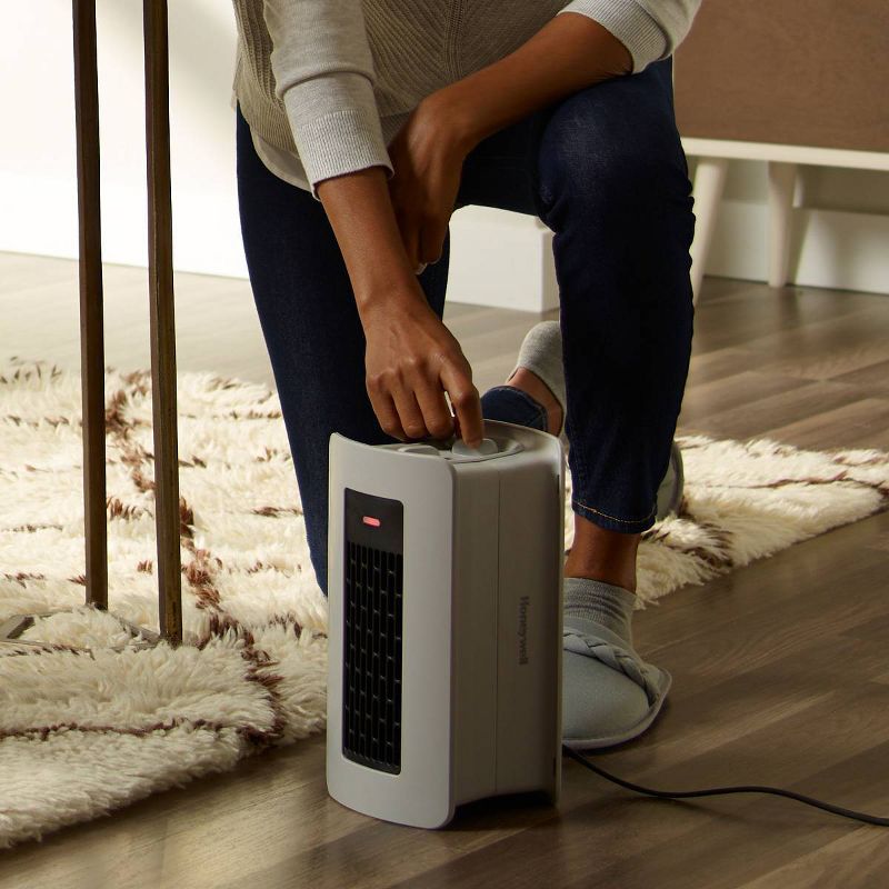 Honeywell Dual Position Heater Fan Gray