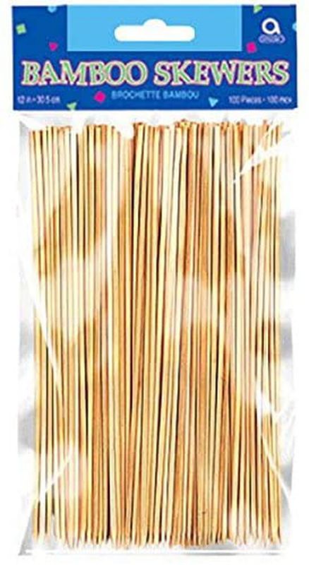Amscan Party Bamboo Skewers, 100 Ct.