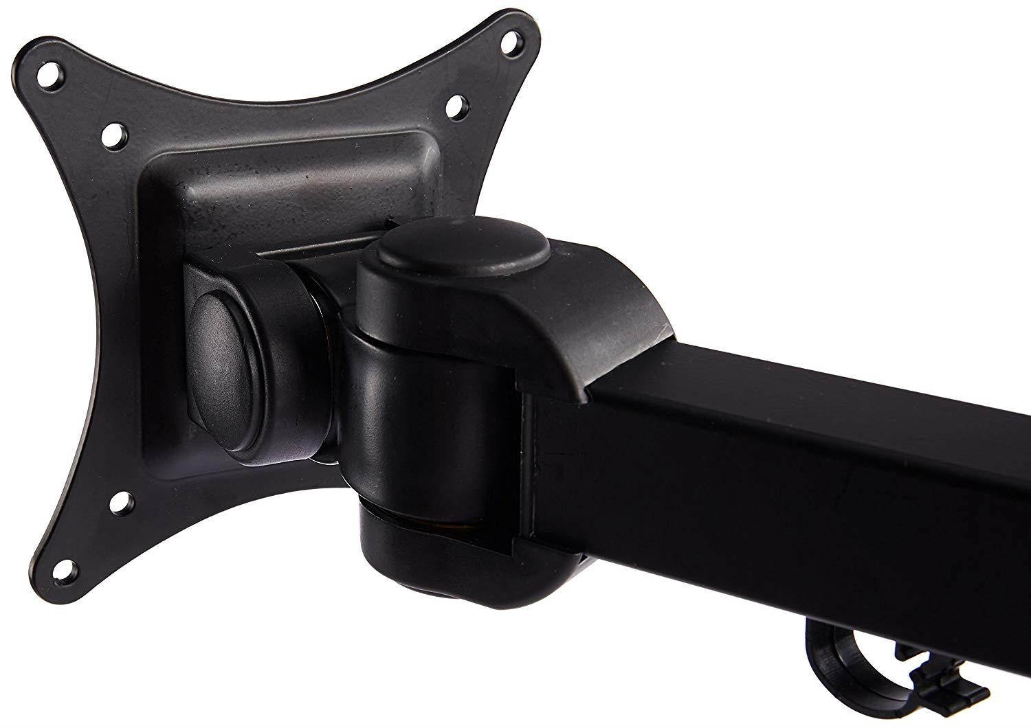 Dayton Audio Shadow Mount DESKARM-D Articulating Desktop Dual LCD Monitor Mount 13"-27"