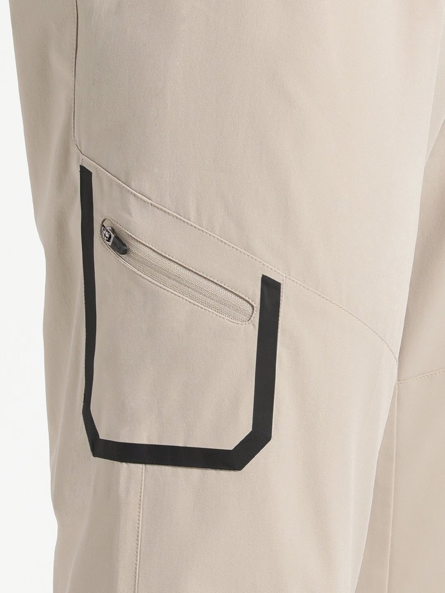 Wildcraft Khaki Regular Fit Printed Trackpants