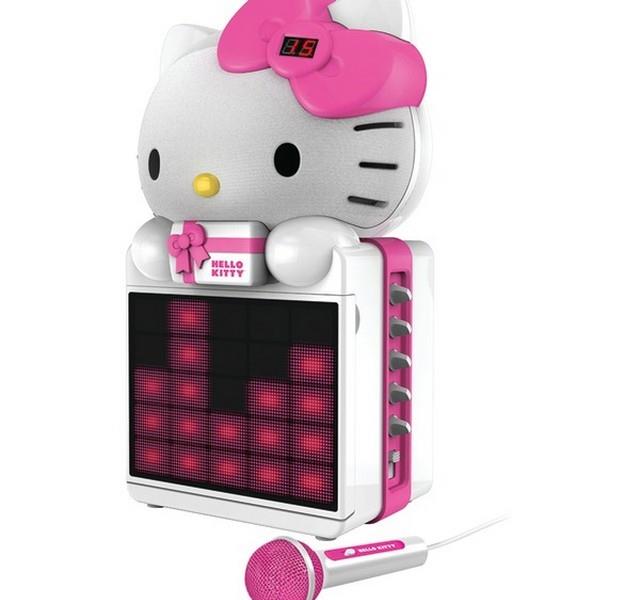 HELLO KITTY KT2008B Karaoke System with LED Light Show